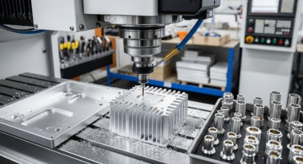 Semiconductor Field - Machining of Aluminum Alloy Heat Sinks for Chip Carriers