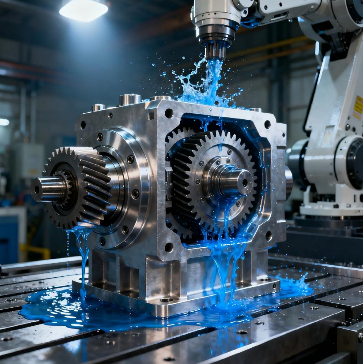 Industrial Robot Field - Machining of High-Strength Steel Reducer Gears for Collaborative Robots